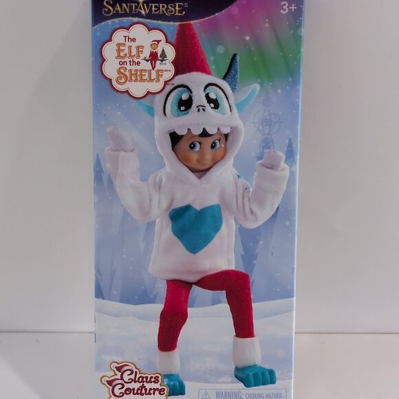 Other - NEW! Claus Couture Elf on the Shelf Clothing Yeti Monster Hoodie Set Outfit